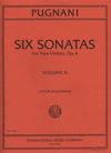 International Music Company Pugnani, Gaetano: Six Sonatas Op.4 Vol.2 (2 Violins)