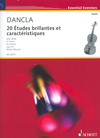 HAL LEONARD Dancla, C. (Birtel): 20 Etudes Brillantes et Caracteristiques, Op.73 (violin)