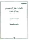 Alfred Music Lombardo, Mario: Serenade for Violin & Piano