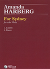 Carl Fischer Harberg, Amanda: For Sydney (viola solo)