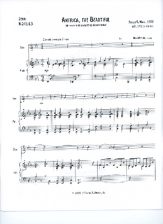 David E. Smith Heffler: America, the Beautiful (viola & piano)