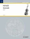 HAL LEONARD Henze, H.W.: Serenade (viola)