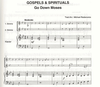 Radanovics, Michael: Gospels & Spirituals (2 violins & piano)