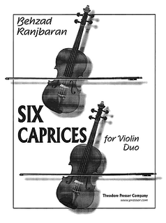 Carl Fischer Ranjbaran, Behzad: Six Caprices (2 violins)