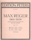 Reger, Max: Canons and Fugues in Old Style Op. 131,  No. 1 in e minor  (2 violins)