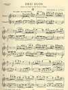 Reger, Max: Canons and Fugues in Old Style Op. 131, No. 2 in d minor (2 violins)