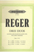 Reger, Max: Canons and Fugues in Old Style Op. 131 No. 3 (2 violins)