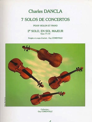 Carl Fischer Dancla, Charles: Concert Solo Op.77 #2 in G (violin & piano)