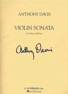 HAL LEONARD Davis, Anthony: Sonata 1991 (violin & piano)