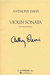 HAL LEONARD Davis, Anthony: Sonata 1991 (violin & piano)