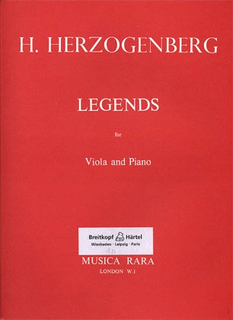 Herzogenberg, Heinrich von: Legends (viola & piano)