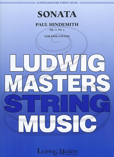 LudwigMasters Hindemith: Sonata No.4, Op.11 (viola & piano) LudwigMasters