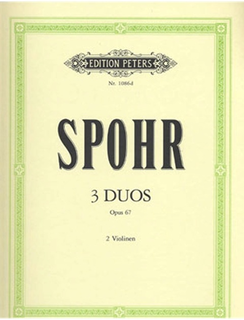 Spohr, Louis: Duos for Two Violins, Op. 67