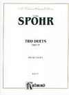 Alfred Music Spohr, L.: 2 Violin Duets Op.9 (2 violins)