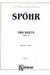 Alfred Music Spohr, L.: 2 Violin Duets Op.9 (2 violins)