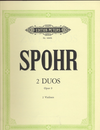Spohr, L. (Hermann): 2 Violin Duets Op.9 (2 violins)