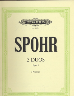 Spohr, L. (Hermann): 2 Violin Duets Op.9 (2 violins)