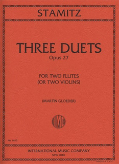 International Music Company Stamitz, Carl: Three Duets Op.27 (2 violins)