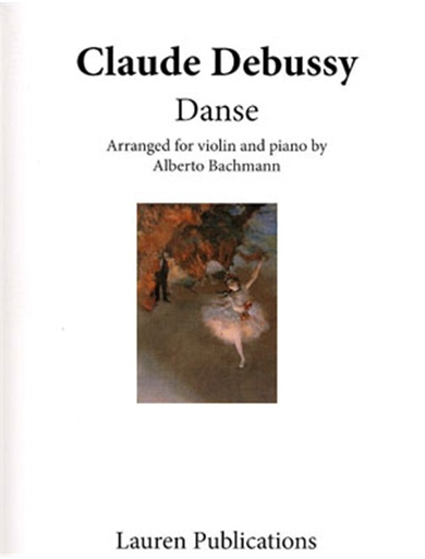 Debussy, Claude (Bachmann): Dance (violin & piano)
