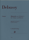 HAL LEONARD Debussy, C. (Kabisch/Turban, ed.): Minstrels from Preludes 1, urtext (violin & piano)