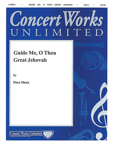 Mann, Eban: Guide Me, O Thou Great Jehovah (violin & piano)