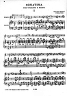 Barenreiter Martinu, Bohuslav: Sonatina fur Violin and Piano, Barenreiter