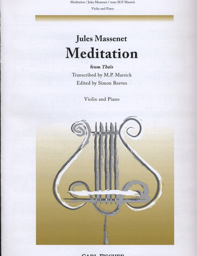 Carl Fischer Massenet, Jules (Marsick): Meditation from Thais, Carl Fischer