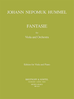 Hummel, J.N.: Fantasie (viola & piano)