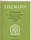 Telemann, G.P.: 36 Fantasias in 4 Volumes- Vol.3 #19-26 (2 violins)