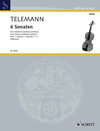 HAL LEONARD Telemann (Kolneder): 6 Sonatas, Vol.1, Nos.1-3 (2 violins & basso continuo)