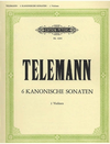 Telemann, G.P. (Hermann): 6 Canonic Sonatas (2 Violins) Peters