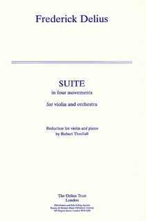 HAL LEONARD Delius, F: Suite in Four Movements (violin & piano)