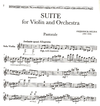 HAL LEONARD Delius, F: Suite in Four Movements (violin & piano)