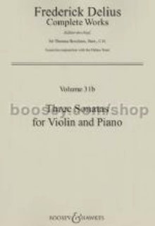 HAL LEONARD Delius, F.: Three Sonatas (Violin & Piano)