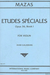 International Music Company Mazas, J. (Galamian, Ed.): Etudes Speciales, Op.36, No.1 (violin) IMC