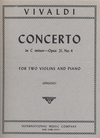 International Music Company Vivaldi, Antonio: Concerto in c minor F.I.#21#4 (2 violins & piano)