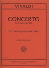 International Music Company Vivaldi, Antonio: Concerto in D RV 513 (2 violins & piano)