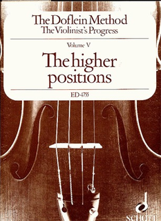 Doflein: The Doflein Method-The higher positions Vol.5 (violin)