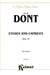 Alfred Music Dont, Jakob: Etudes & Caprices Op.35 (violin)