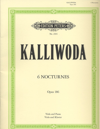 Kalliwoda, J.W.: 6 Nocturnes, Op. 186 (viola & piano)