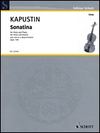 HAL LEONARD Kapustin: Sonatina op158 (viola, piano) SCHOTT