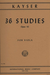 International Music Company Kayser, H.E.: 36 Studies, Op.43 (viola)