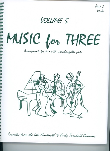 Last Resort Music Publishing Kelley, Daniel: Music for Three Vol.5 Late 19th-Early 20th Century (viola)
