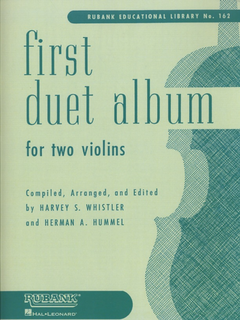 HAL LEONARD Whistler, Harvey: First Duet Album  (2 violins)