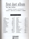 HAL LEONARD Whistler, Harvey: First Duet Album  (2 violins)