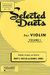 HAL LEONARD Whister, Harvey: Selected Duets for Violin Vol.1 (2 violins)