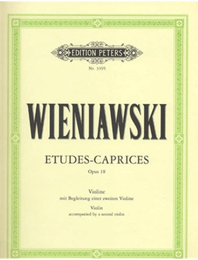 C.F. Peters Wieniawski, Henri (Sitt): Etudes-Caprices Op.18 (2 Violins)