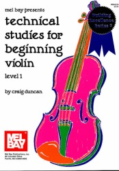 Duncan, Craig: Technical Studies for Beginning Violin