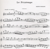 LudwigMasters Milhaud, Darius: Le Printemps (violin & piano)