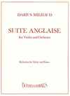 HAL LEONARD Milhaud, D.: Suite Anglaise (violin & piano)